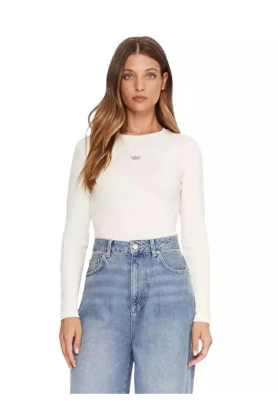 Guess Kadın Krem Top W5BP01KA0H1-G053