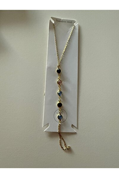 misstakıjewerly شاملان فولاذي بلون ذهبي ملون