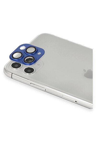 BUTİMAR'S Myt09 iPhone 11 Pro Max Press-On Aluminum Camera Lens - Navy Blue