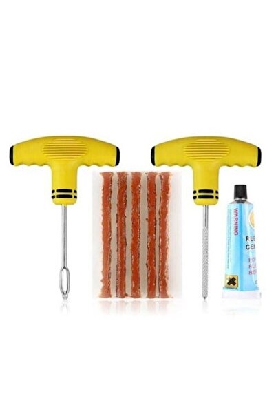 OEM Kit pentru lipirea anvelopelor cu fitil, 4 piese, Multicolor