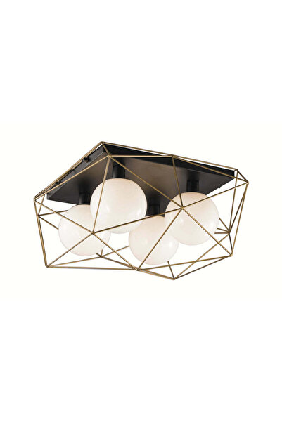 FAN EUROPE Lampă de tavan aurie I-Abraxas-Pl4