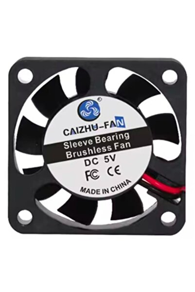 FUSIONTECHX Silent Cooling Fan with Brushless Motor – Size 50x50x10MM, USB Cable Included 100cm,