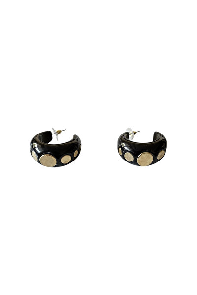 stravis Gold Detail Hoop Earrings