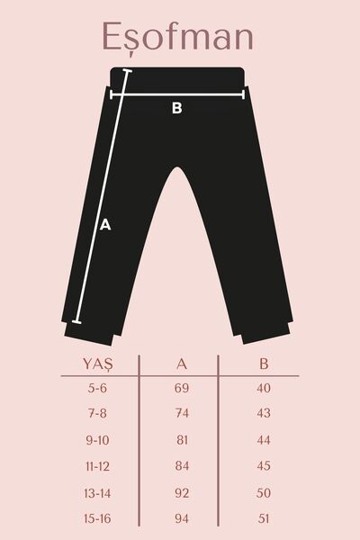 FYK COLLECTİON Zero Yaka Love My Self Printed Girls' Basic Top-Bottom Set