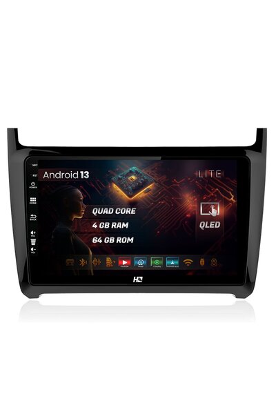HUB64 Navigatie Volkswagen Polo (2014+), 4GB RAM, Quadcore, Carplay, Android ...