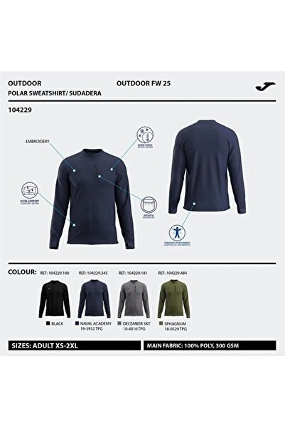 Joma 104229.100-20.001 Explorer Men's Fleece