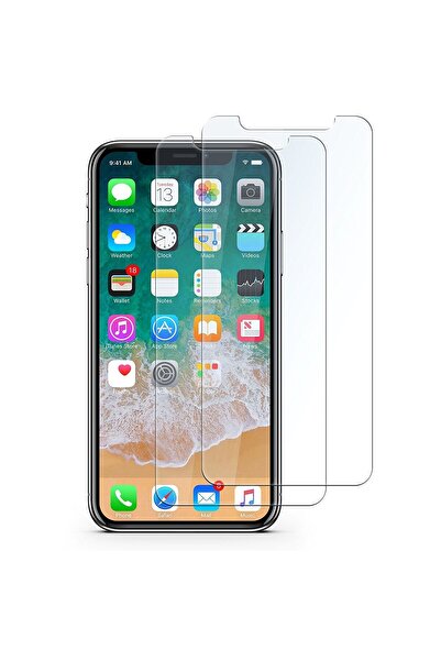 Flippy Tempered Glass Screen Protector Flippy, 9H, HD Transparent, for Apple iPhone X/XS