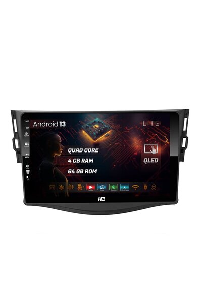 HUB64 Navigatie Toyota RAV4 (2006-2013), 4GB RAM, Quadcore, Carplay, Android ...