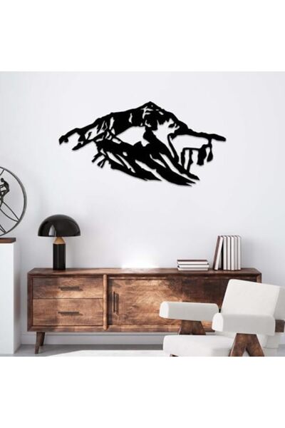 Slasa لوحة فنية جدارية من الأكريليك من ماونت إيفرست، مقاس 30 × 15 بوصة، باللو...