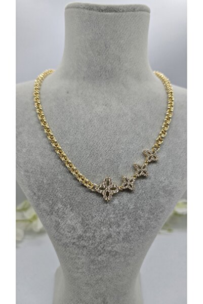 Constanza Exclusive Ayar Altın Kaplama Özel Tasarım Bileklik 2275