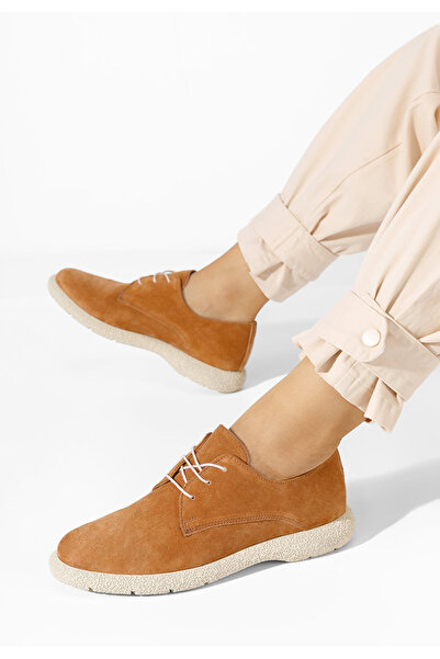 B T Shoes Women's casual leather shoes Karysa V2 camel