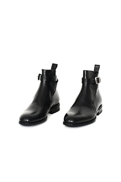 Tuna Kauçuk Taban Hakiki Deri Toka Detaylı Erkek Klasik Bot - B9618