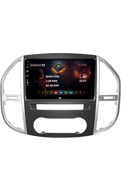 HUB64 Navigatie Mercedes Benz Vito (2016+), 4GB RAM, Quadcore, Carplay, Andro...