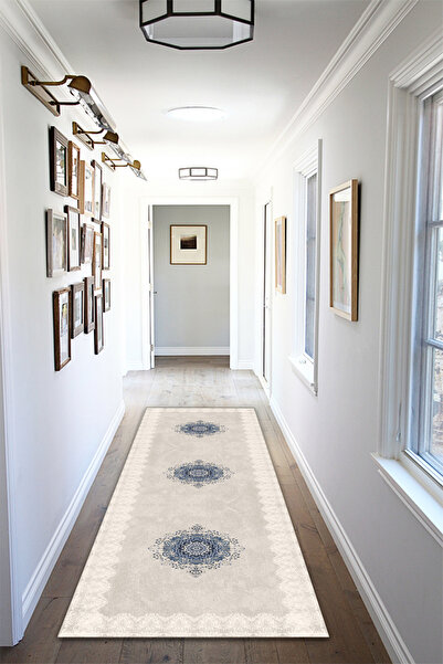 THEMODERNHANE Ψηφιακό εμπριμέ χαλάκι δαπέδου, διακοσμητικό, που πλένεται στο πλυντήριο, αντιολισθητική βάση, ανθεκτικό στους λεκέδες