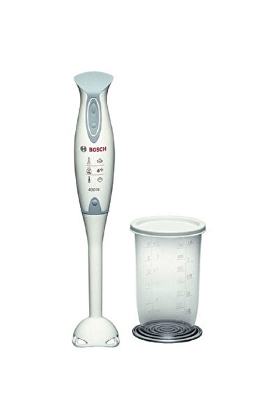 Bosch MSM6150 400 W Beyaz/Tele Gri Renkli El Blenderı
