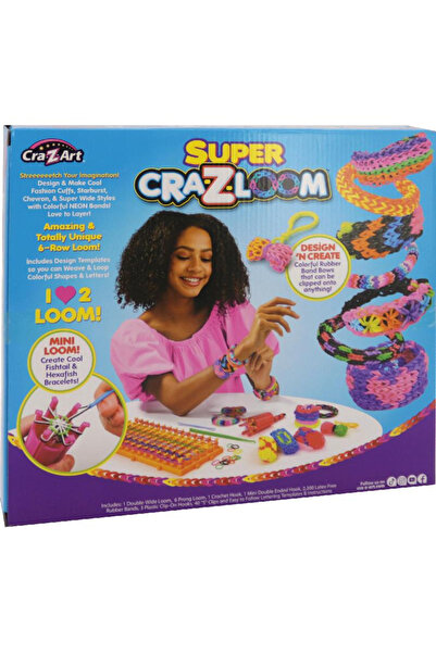CrazArt Cra-Z-Loom Super - The Biggest Loom Ever!