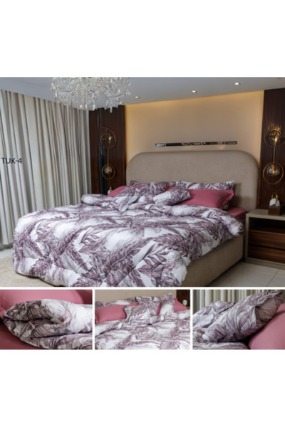 MY MATTRESS طقم لحاف ديانا قطني - ١٢ قطعة