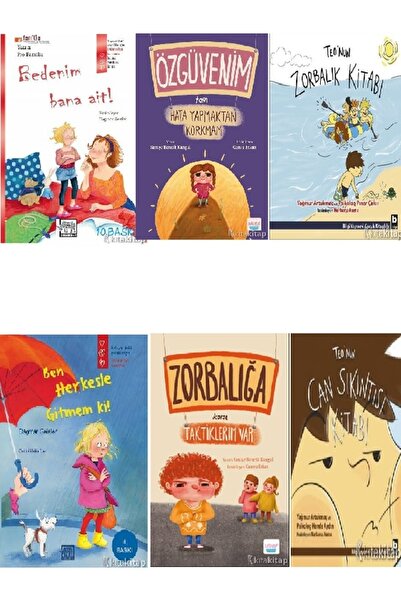 Kronik Kitap Bedenim Bana Ait !-Özgüvenim Tam- ÇOCUK PSİKOLOJİSİ 6 KİTAP-Sani...