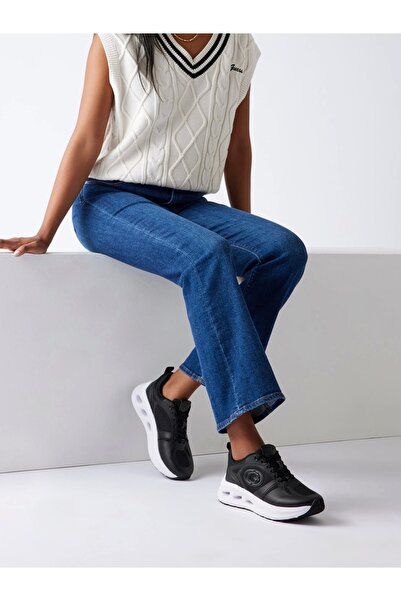 Guess Sebass Kadın Siyah Sneaker FLTSEBELE12-BLACK