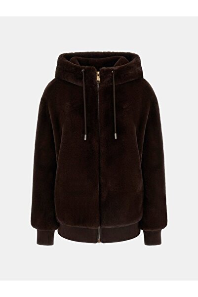 Guess Lucrezia Kadın Kahverengi Kürk W5BL66W3890-A11R