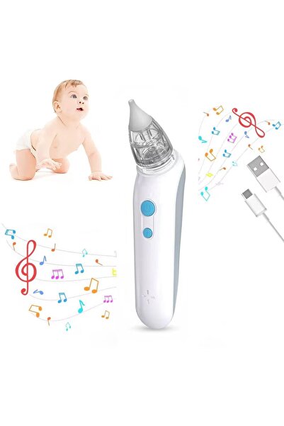 Impact Vision Electric Nasal Aspirator for Babies, Suction, Portable, 2 Silicone Heads, White, Impact Vision®
