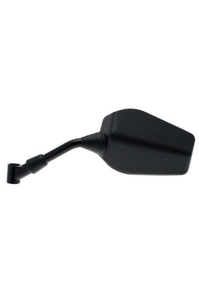 Vparts Oglindă dreaptă dreptunghiulară V PARTS F1 universală M8 x 125 - Carbo...