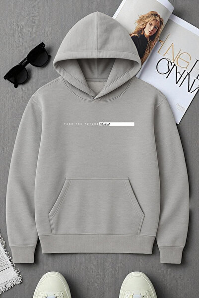 trendypassion Φούτερ Unisex Future Printed Oversize