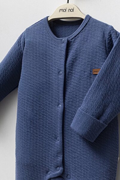 Tolzan Moi noi navy blue romper with hat mnb1251