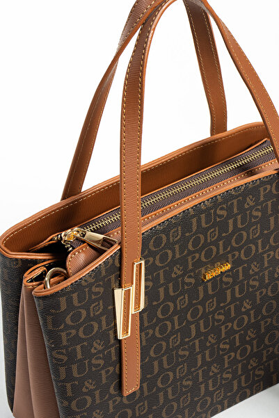 Just Polo حقيبة كتف نسائية أصلية مقاومة للماء مناسبة للاستخدام اليومي 2066 kahvetaba