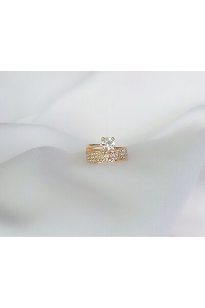 Shiklik MODA ارفع من طرازك مع خاتم حجري أنيق ولامع