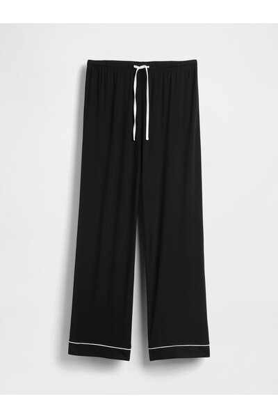 GAP Kadın Siyah Modal Pijama Pantolon