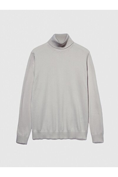 Sisley Men's Sweater Cotton Blended Stand Collar Sweater 323A10F2S2244-Sis06U