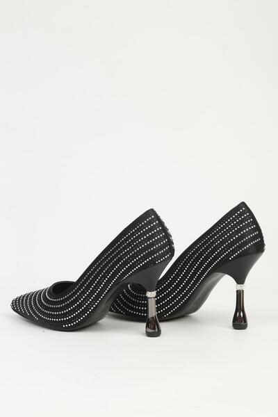 Pierre Cardin Siyah Kadın Topuklu Ayakkabı PC-55010