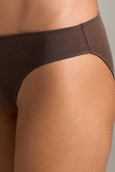 Oysho 5'li fitilli pamuklu karışımlı klasik külot