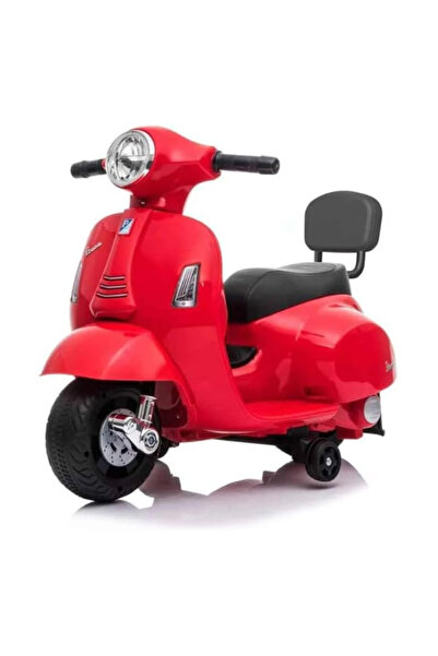 Generic Vespa Style Kids Ride-On Scooter – Red
