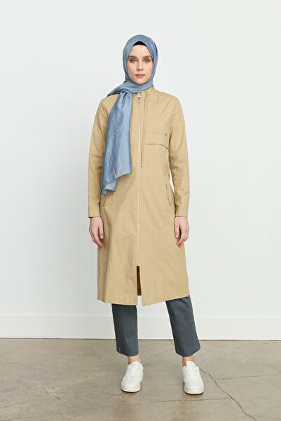 Nihan Aksesuar Detaylı Kap Camel