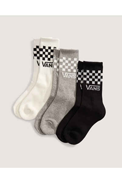 Vans Classic Check Crew Çorap - 3 Çift