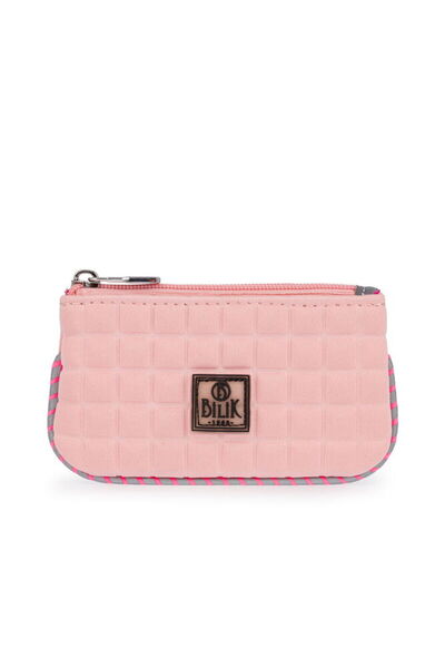 Bilik Deri Scuba Coin Purse Powder Women's Wallet Zi̇p