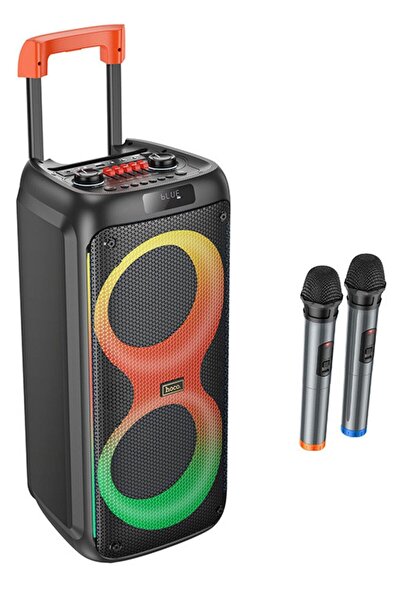 Alışveriş Parkı Hoco Ha7 Leader Mikrofonlu Bluetooth Kablosuz Hoparlör - Siyah