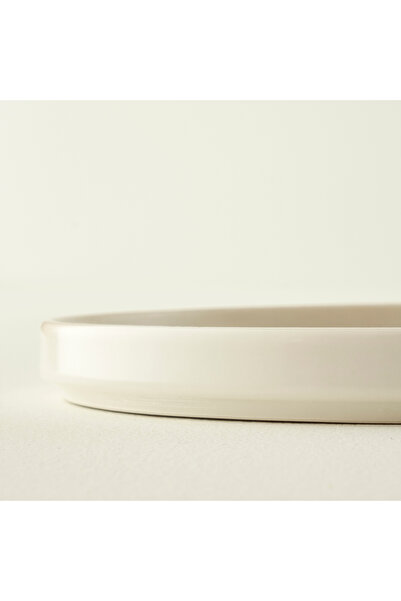 Bella Maison Bon Appetit Porcelain Pasta Plate Set of 4 Cream (21 cm)