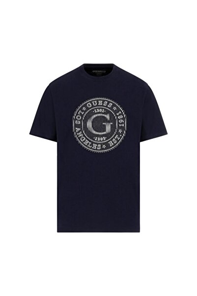 Guess Ανδρικό μπλουζάκι με κανονική εφαρμογή