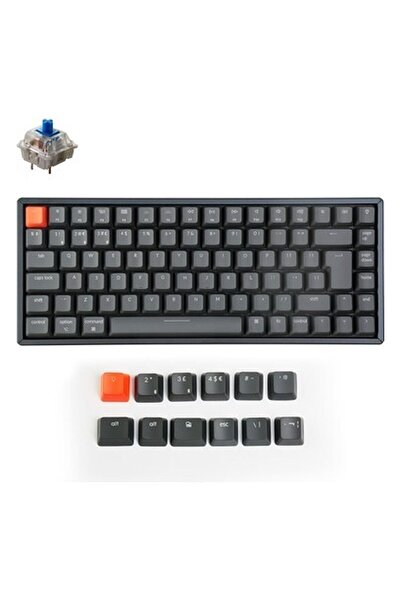 Keychron K2 Kablosuz Mekanik Oyuncu Klavyesi-Hot-Swappable-Rgb -Bluetooth 5.1-Multitasking-Gateron G