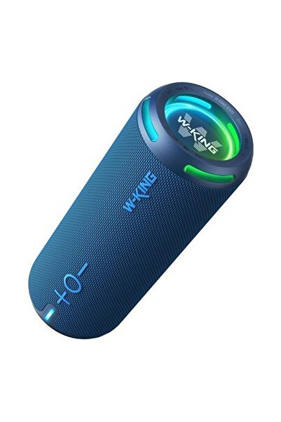 W-KING D320 Bluetooth Hoparlör, 40W 360° Surround Boombox, 24 Saate Varan Çalma Süresi, IP67, Kablos