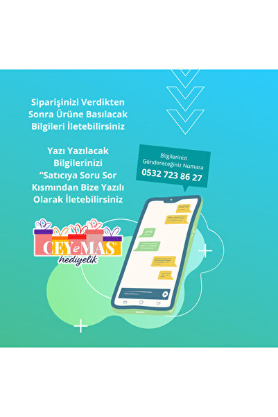 Ceymas Hediyelik Bubu Dudu Designed Single Mug with Name and Text Can Be Written on It, Colorful Mug1. Quality Printing