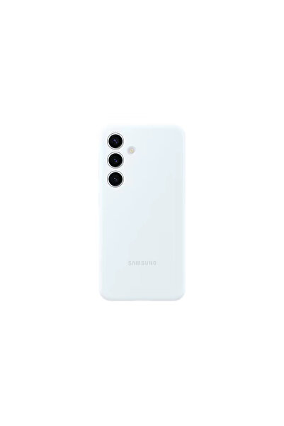 Samsung Galaxy S24 Silikon Kılıf Beyaz