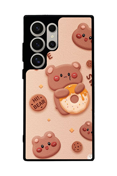 Aksel Kılıf Samsung Galaxy S24 Ultra Compatible Matte Black Case, Soft Silicone, Protective, Shock Absorbing Cover Case