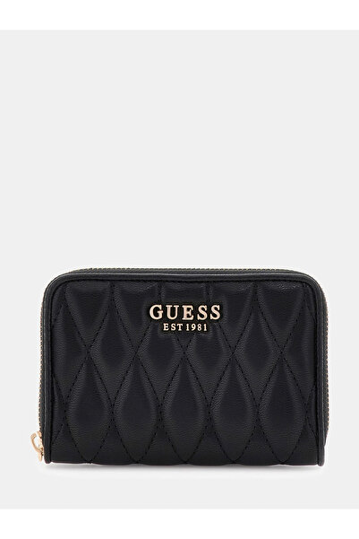 Guess Valla Kadın Siyah Cüzdan SWQG8122140-BLA