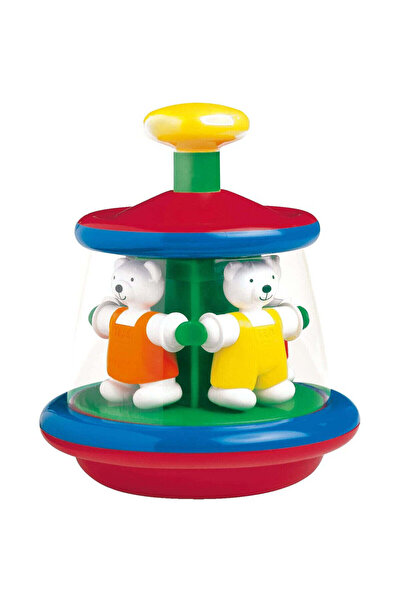 Ambi Toys Interactive Toy - Carousel with Teddy Bears