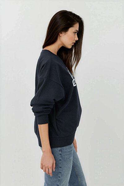 Hiccup Світшот з круглим коміром і принтом