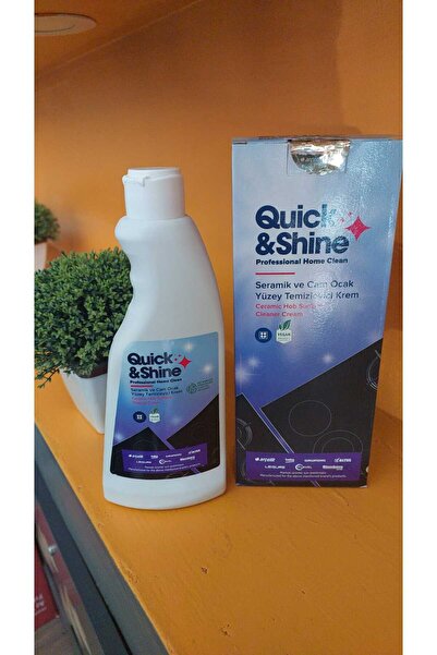 Quick&Shine Cam ve Parlak Yüzey Temizleyici